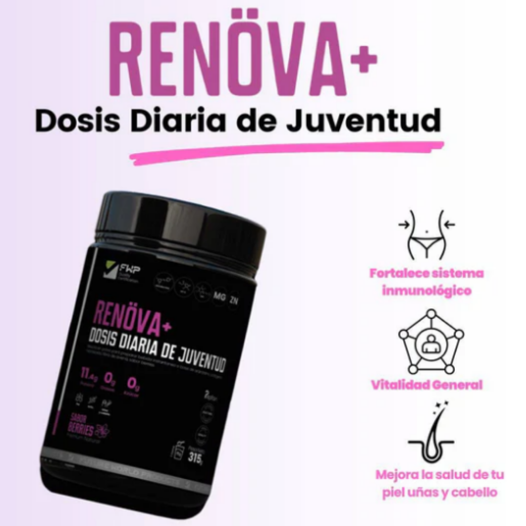 RENÖVA+ - Tu Dosis Diaria de Juventud y Vitalidad