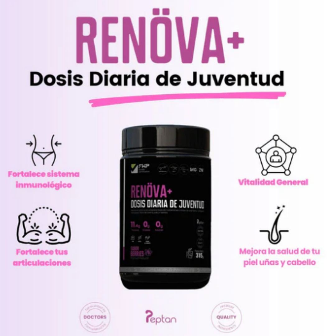 RENÖVA+ - Tu Dosis Diaria de Juventud y Vitalidad